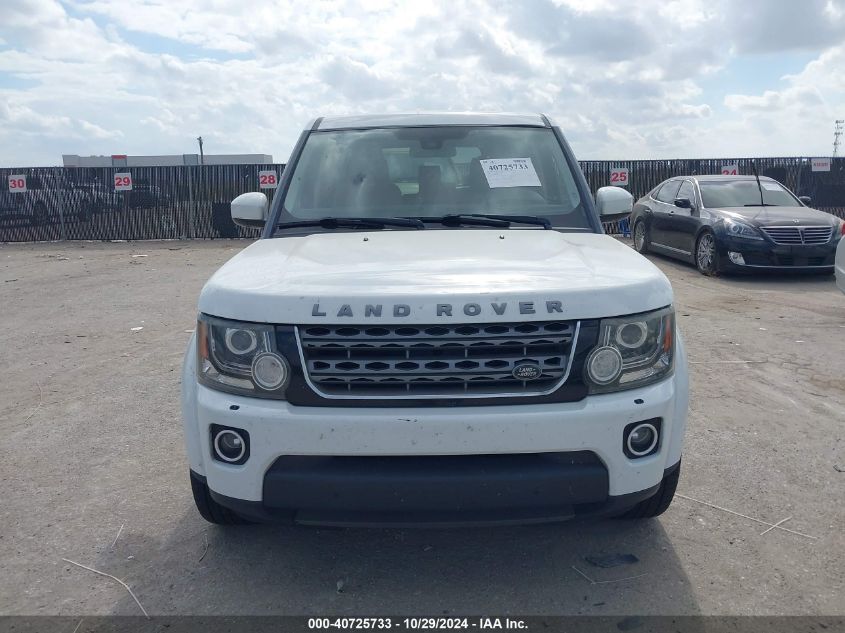 2015 Land Rover Lr4 VIN: SALAG2V64FA750991 Lot: 40725733