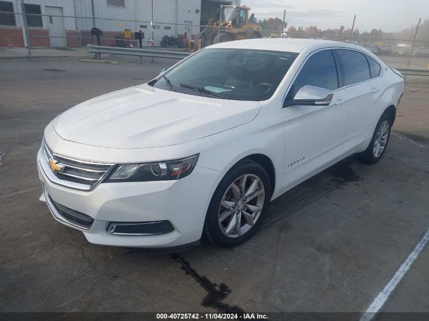 2016 Chevrolet Impala 1Lt VIN: 2G1105SA2G9179187 Lot: 40725742