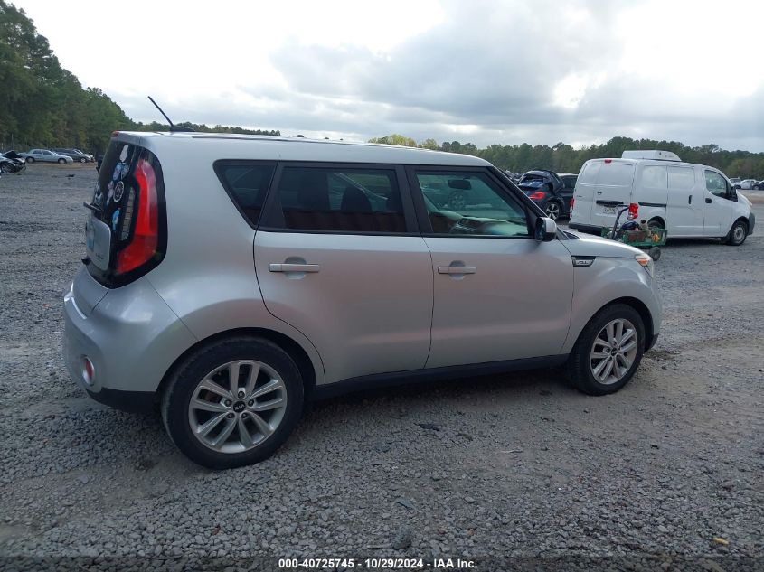 2018 Kia Soul + VIN: KNDJP3A52J7518549 Lot: 40725745