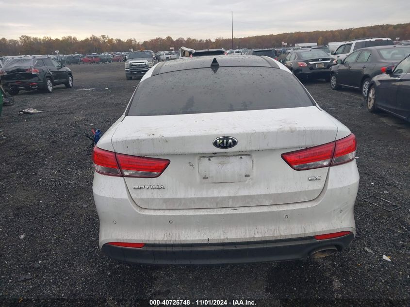 2018 Kia Optima Ex VIN: 5XXGU4L30JG206693 Lot: 40725748