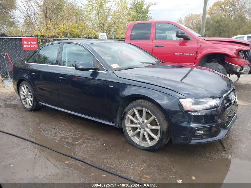 2016 Audi A4 2.0T Premium VIN: WAUBFAFL5GN011181 Lot: 40725757