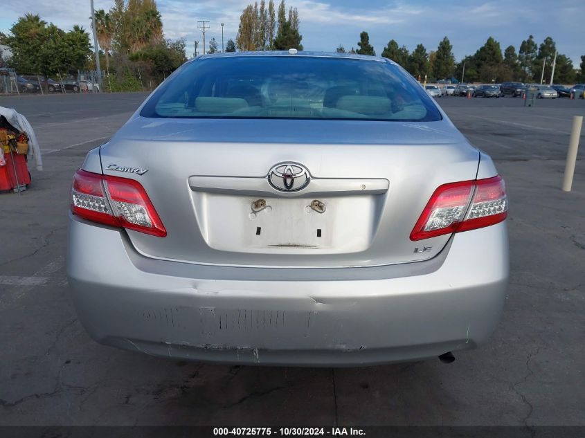 2011 Toyota Camry Le VIN: 4T4BF3EK2BR129714 Lot: 40725775