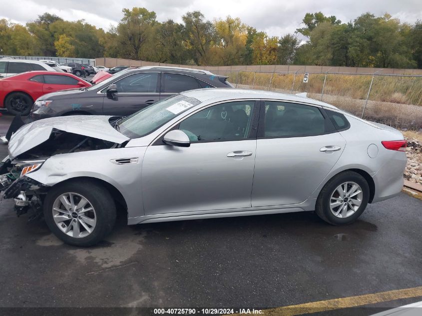 2018 Kia Optima Lx VIN: 5XXGT4L34JG185706 Lot: 40725790