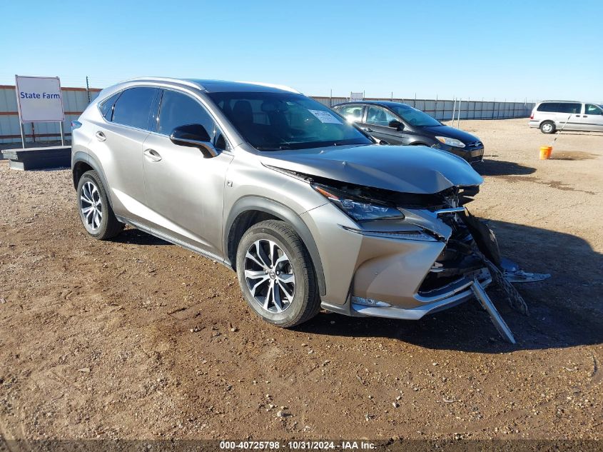 VIN JTJBARBZ3H2116506 2017 Lexus NX, 200T F Sport no.1