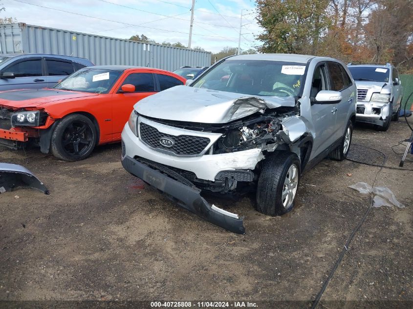 2012 Kia Sorento Lx VIN: 5XYKT3A17CG191438 Lot: 40725808