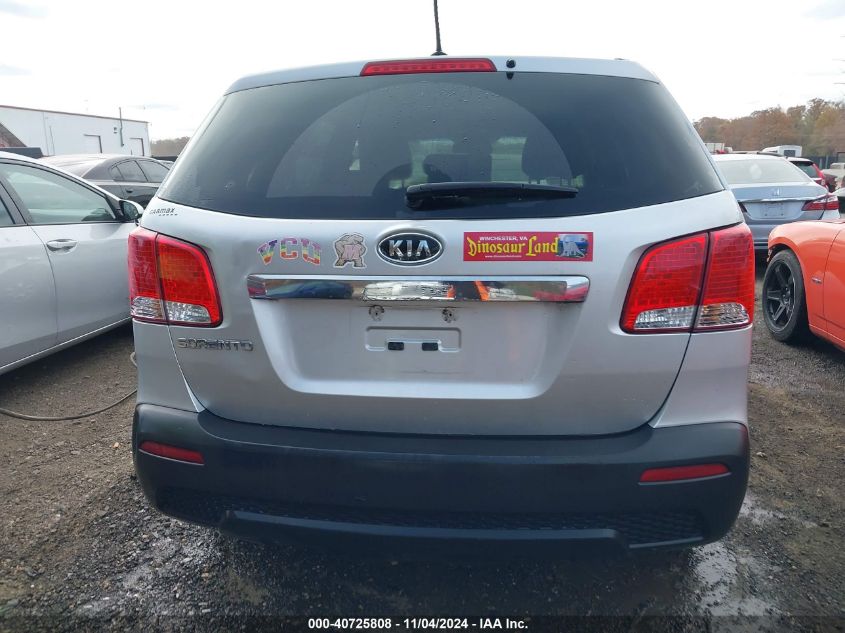 2012 Kia Sorento Lx VIN: 5XYKT3A17CG191438 Lot: 40725808