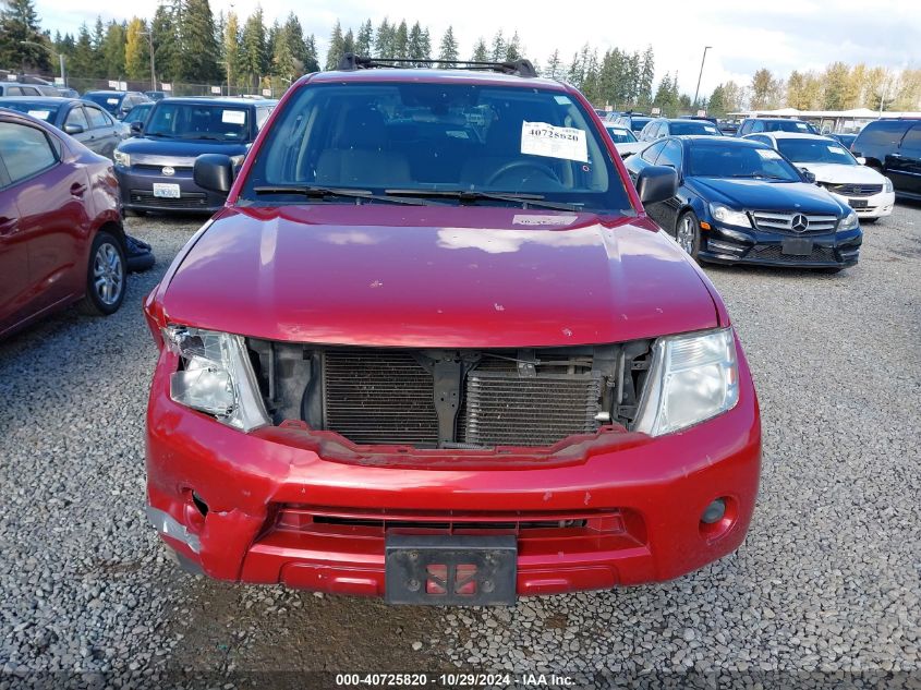 2011 Nissan Pathfinder S VIN: 5N1AR1NB5BC603002 Lot: 40725820