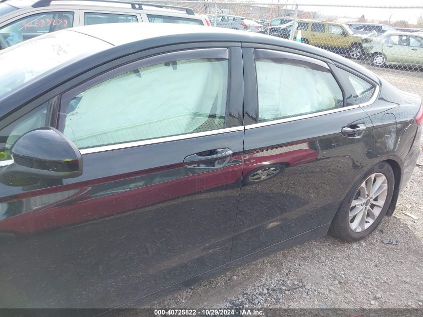 2020 Ford Fusion Se VIN: 3FA6P0HD8LR259469 Lot: 40725822