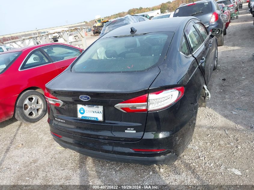 2020 Ford Fusion Se VIN: 3FA6P0HD8LR259469 Lot: 40725822