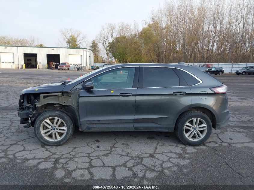 2017 Ford Edge Sel VIN: 2FMPK4J92HBB18991 Lot: 40725840