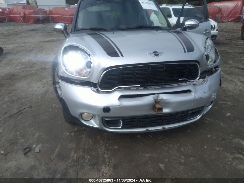 2012 Mini Cooper S Countryman VIN: WMWZC5C54CWL63337 Lot: 40725863