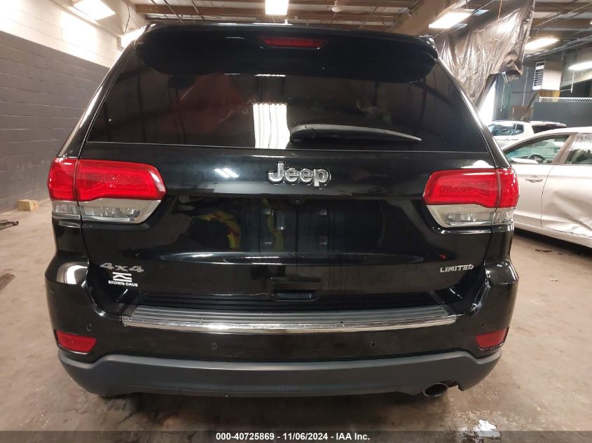 2018 Jeep Grand Cherokee Limited 4X4 VIN: 1C4RJFBGXJC280494 Lot: 40725869