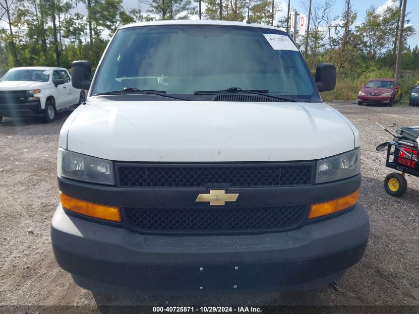 2020 Chevrolet Express Cargo Rwd 2500 Regular Wheelbase Wt VIN: 1GCWGAFGXL1225685 Lot: 40725871