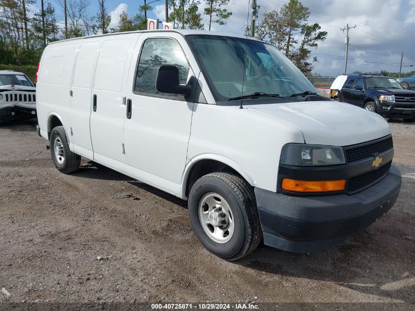 2020 Chevrolet Express Cargo Rwd 2500 Regular Wheelbase Wt VIN: 1GCWGAFGXL1225685 Lot: 40725871