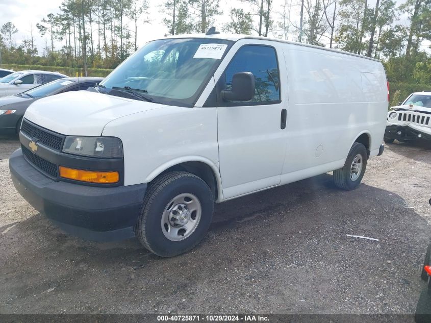 2020 Chevrolet Express Cargo Rwd 2500 Regular Wheelbase Wt VIN: 1GCWGAFGXL1225685 Lot: 40725871