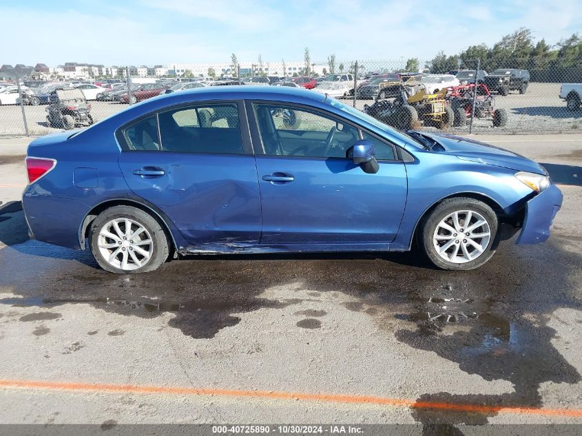 2014 Subaru Impreza 2.0I Premium VIN: JF1GJAC6XEH012964 Lot: 40725890