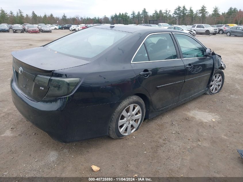 2014 Toyota Camry Se Sport VIN: 4T1BF1FK9EU757447 Lot: 40725893