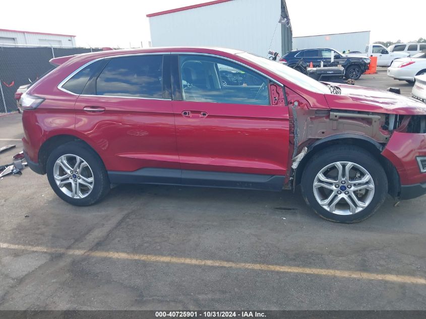 2017 FORD EDGE TITANIUM - 2FMPK3K89HBC07327