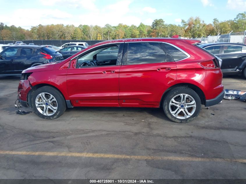 2017 FORD EDGE TITANIUM - 2FMPK3K89HBC07327