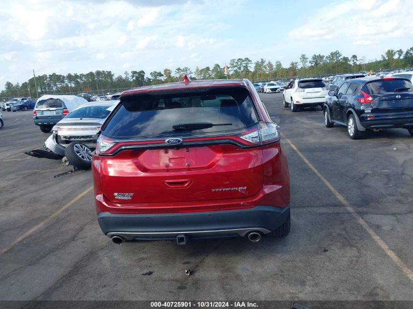 2017 FORD EDGE TITANIUM - 2FMPK3K89HBC07327