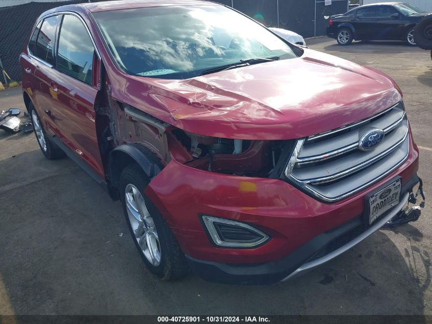 2017 FORD EDGE TITANIUM - 2FMPK3K89HBC07327