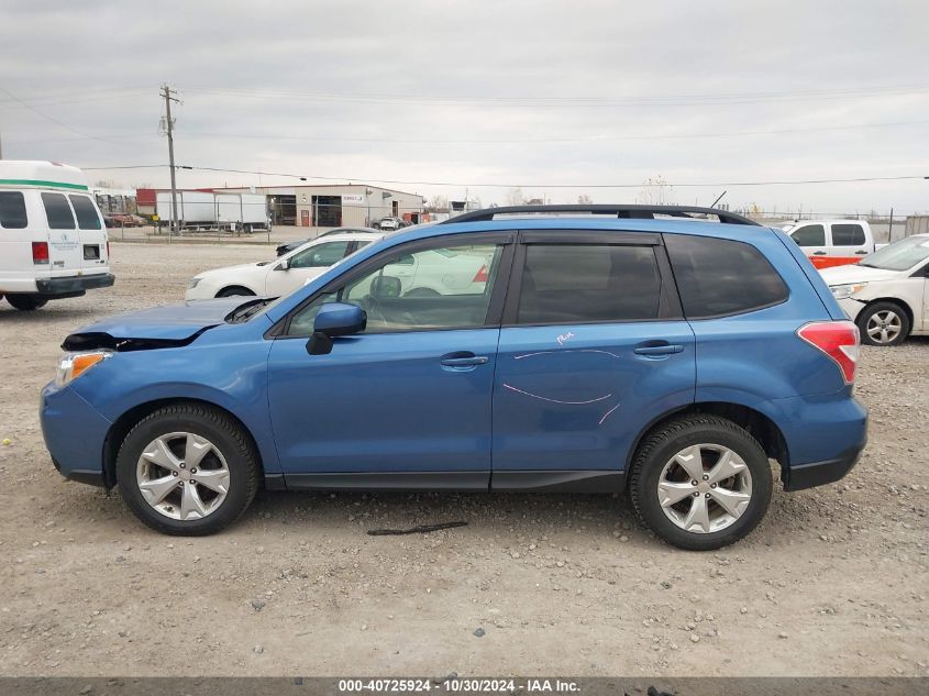 2015 Subaru Forester 2.5I Premium VIN: JF2SJADC0FH433913 Lot: 40725924