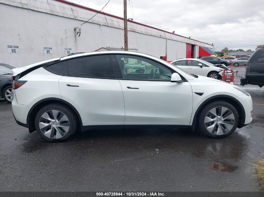 2023 Tesla Model Y Awd/Long Range Dual Motor All-Wheel Drive VIN: 7SAYGDEE0PF663755 Lot: 40725944