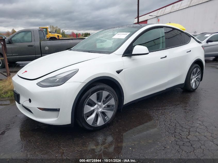 VIN 7SAYGDEE0PF663755 2023 Tesla Model Y, Awd/Long... no.2