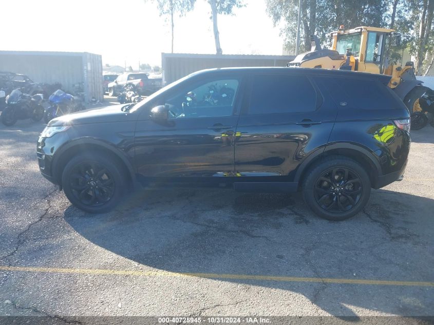 2018 Land Rover Discovery Sport Hse VIN: SALCR2RX7JH766432 Lot: 40725945