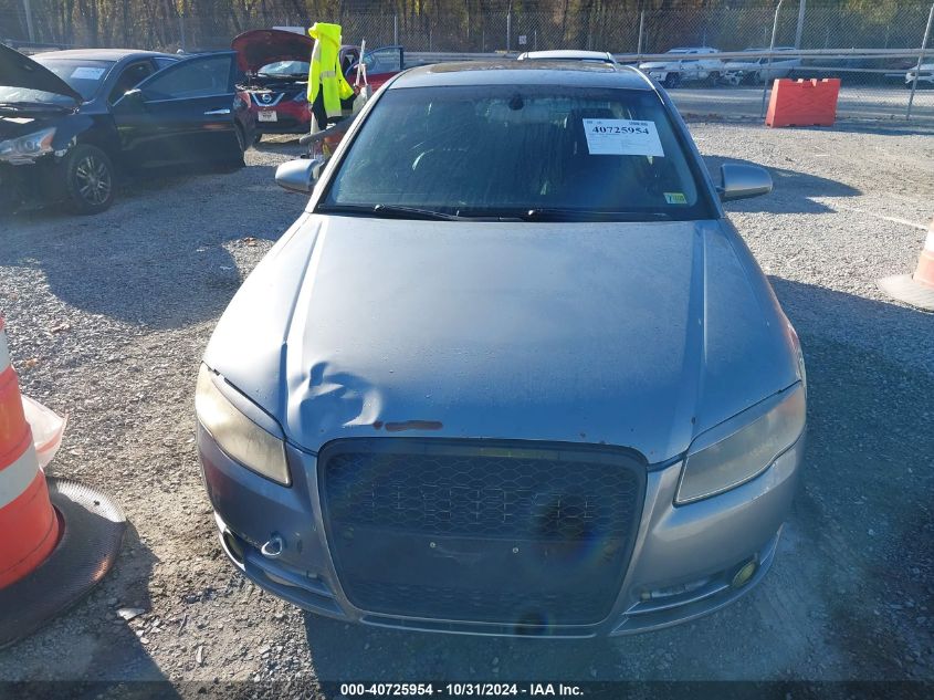 2006 Audi A4 2.0T VIN: WAUDF78E26A159904 Lot: 40725954