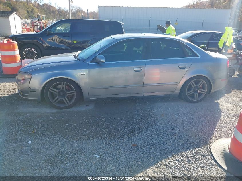 2006 Audi A4 2.0T VIN: WAUDF78E26A159904 Lot: 40725954