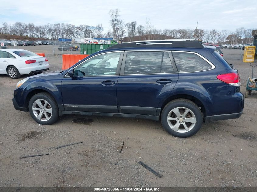 2013 Subaru Outback 2.5I Premium VIN: 4S4BRBGC2D3258353 Lot: 40725966