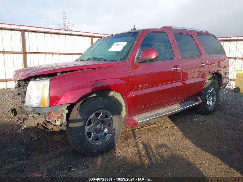 2003 Cadillac Escalade Standard VIN: 1GYEK63N83R172006 Lot: 40725967