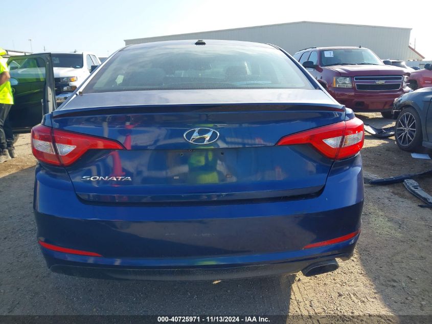 2017 Hyundai Sonata Se VIN: 5NPE24AFXHH489757 Lot: 40725971