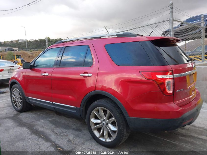 2012 Ford Explorer Limited VIN: 1FMHK8F89CGA84416 Lot: 40725988