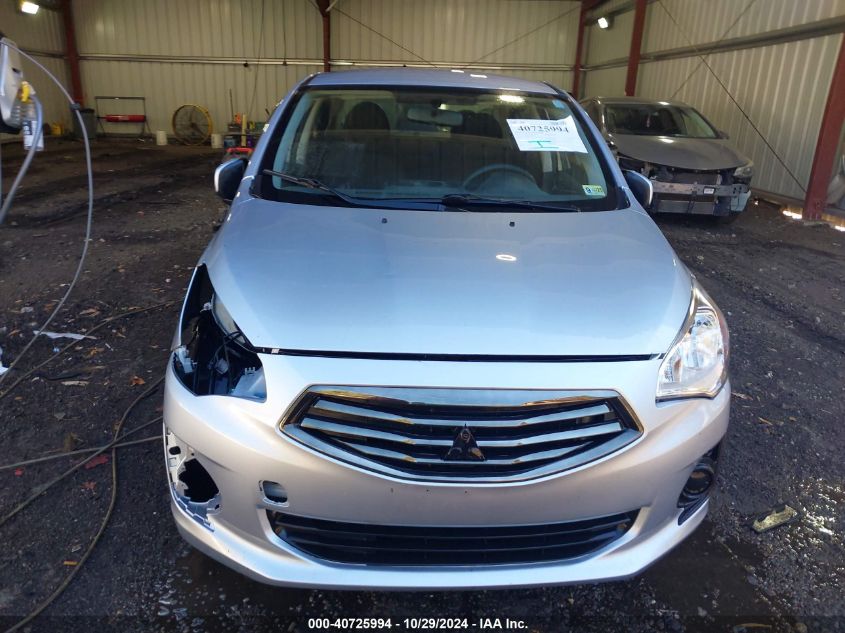 2019 Mitsubishi Mirage G4 Es VIN: ML32F3FJ5KHF00934 Lot: 40725994