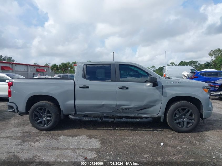 2024 Chevrolet Silverado 1500 2Wd Short Bed Custom VIN: 3GCPABEK8RG448464 Lot: 40726000