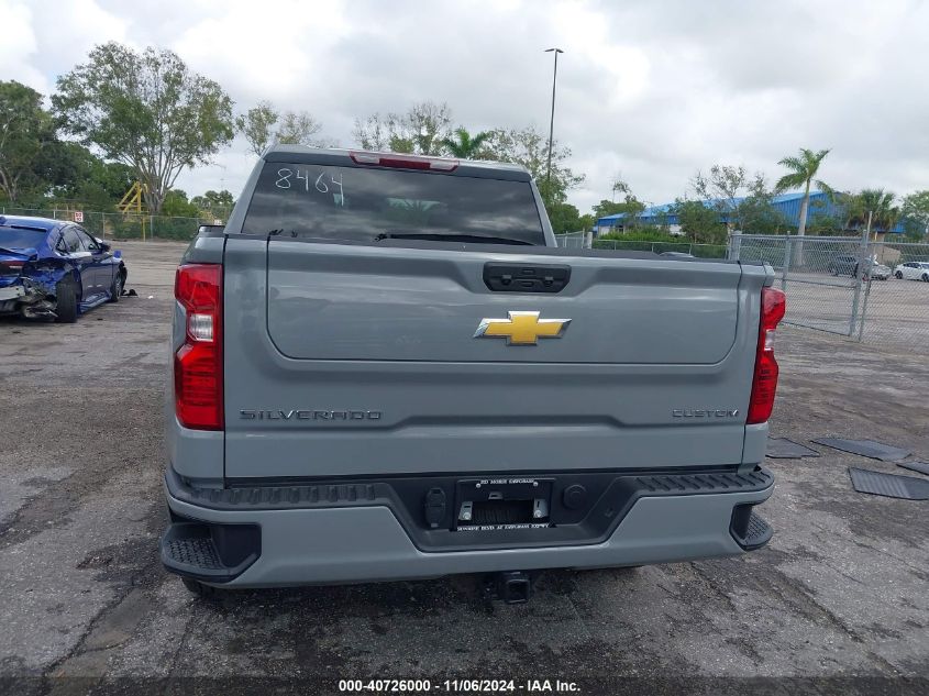 2024 Chevrolet Silverado 1500 2Wd Short Bed Custom VIN: 3GCPABEK8RG448464 Lot: 40726000