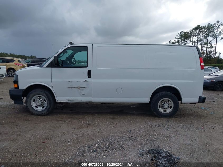 2020 Chevrolet Express Cargo Rwd 2500 Regular Wheelbase Wt VIN: 1GCWGAFG1L1225753 Lot: 40726008