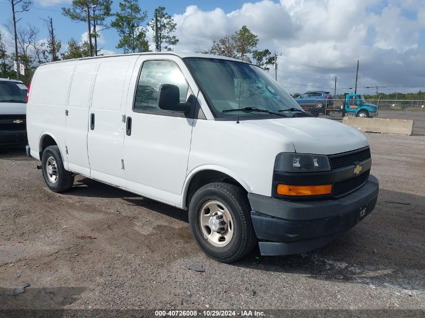 2020 Chevrolet Express Cargo Rwd 2500 Regular Wheelbase Wt VIN: 1GCWGAFG1L1225753 Lot: 40726008