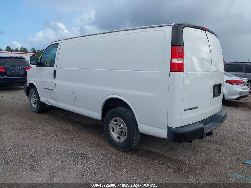 2020 Chevrolet Express Cargo Rwd 2500 Regular Wheelbase Wt VIN: 1GCWGAFG1L1225753 Lot: 40726008