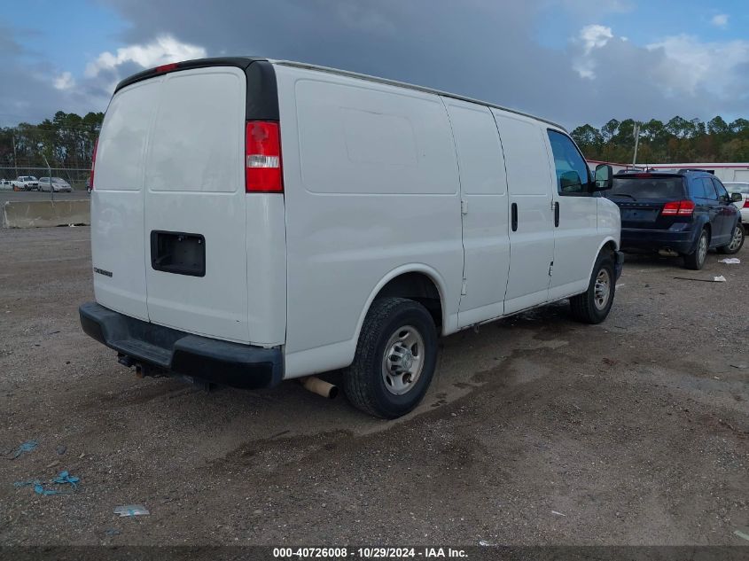 2020 Chevrolet Express Cargo Rwd 2500 Regular Wheelbase Wt VIN: 1GCWGAFG1L1225753 Lot: 40726008