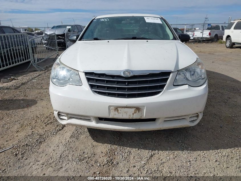 2010 Chrysler Sebring Touring VIN: 1C3CC4FB5AN140400 Lot: 40726020