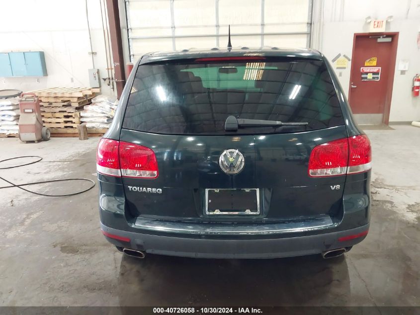 2006 Volkswagen Touareg V8 VIN: WVGZM77L06D030715 Lot: 40726058