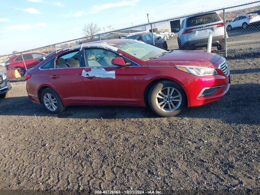 2016 Hyundai Sonata Se VIN: 5NPE24AF1GH357789 Lot: 40726065