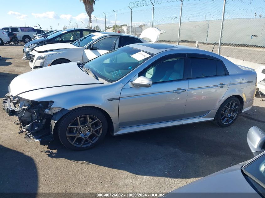 2008 Acura Tl Type S VIN: 19UUA76598A055760 Lot: 40726082