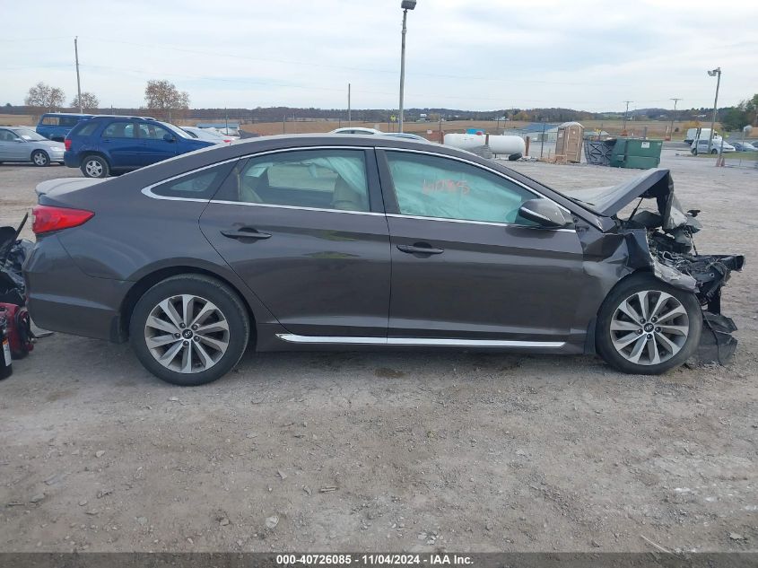 2017 HYUNDAI SONATA SPORT - 5NPE34AF8HH481525