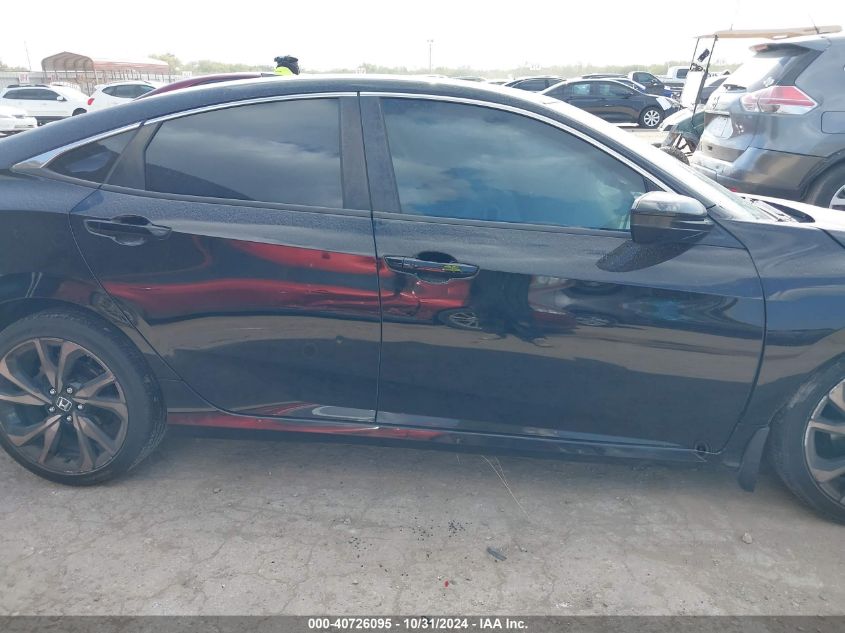 2021 Honda Civic Sport VIN: 2HGFC2F80MH510541 Lot: 40726095