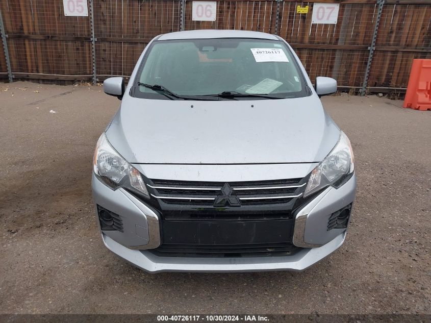 2022 Mitsubishi Mirage Es/Le VIN: ML32AUHJ2NH003830 Lot: 40726117