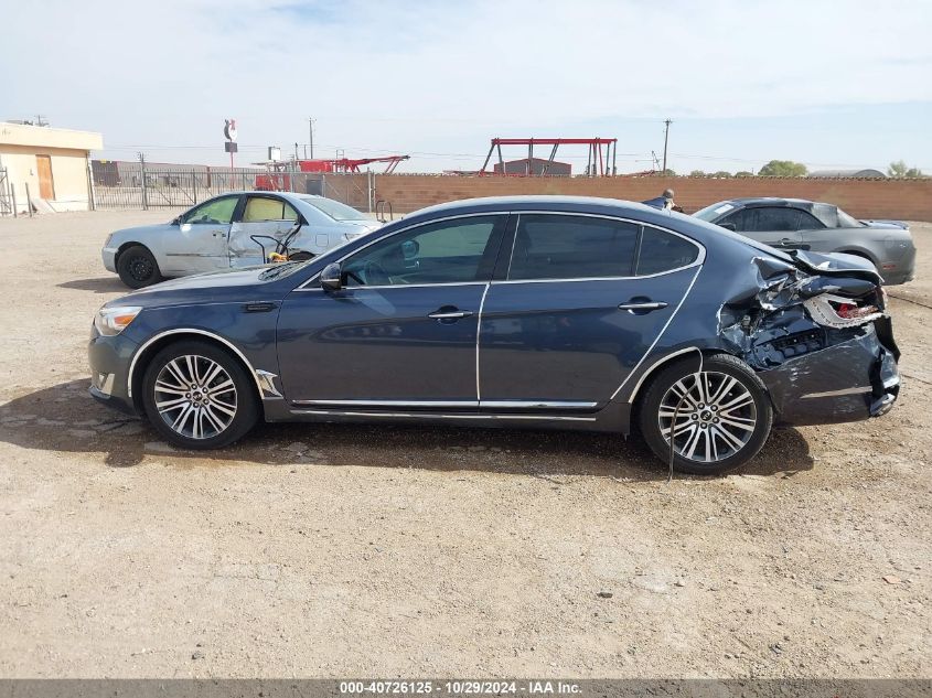 2014 Kia Cadenza Premium VIN: KNALN4D70E5128128 Lot: 40726125